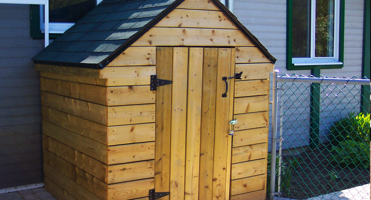 Cabanon, terrasses et autres - Produits et services de Manik Éco-Loisir - Aménagement d'aires de jeu pour CPE, garderies, parcs et écoles