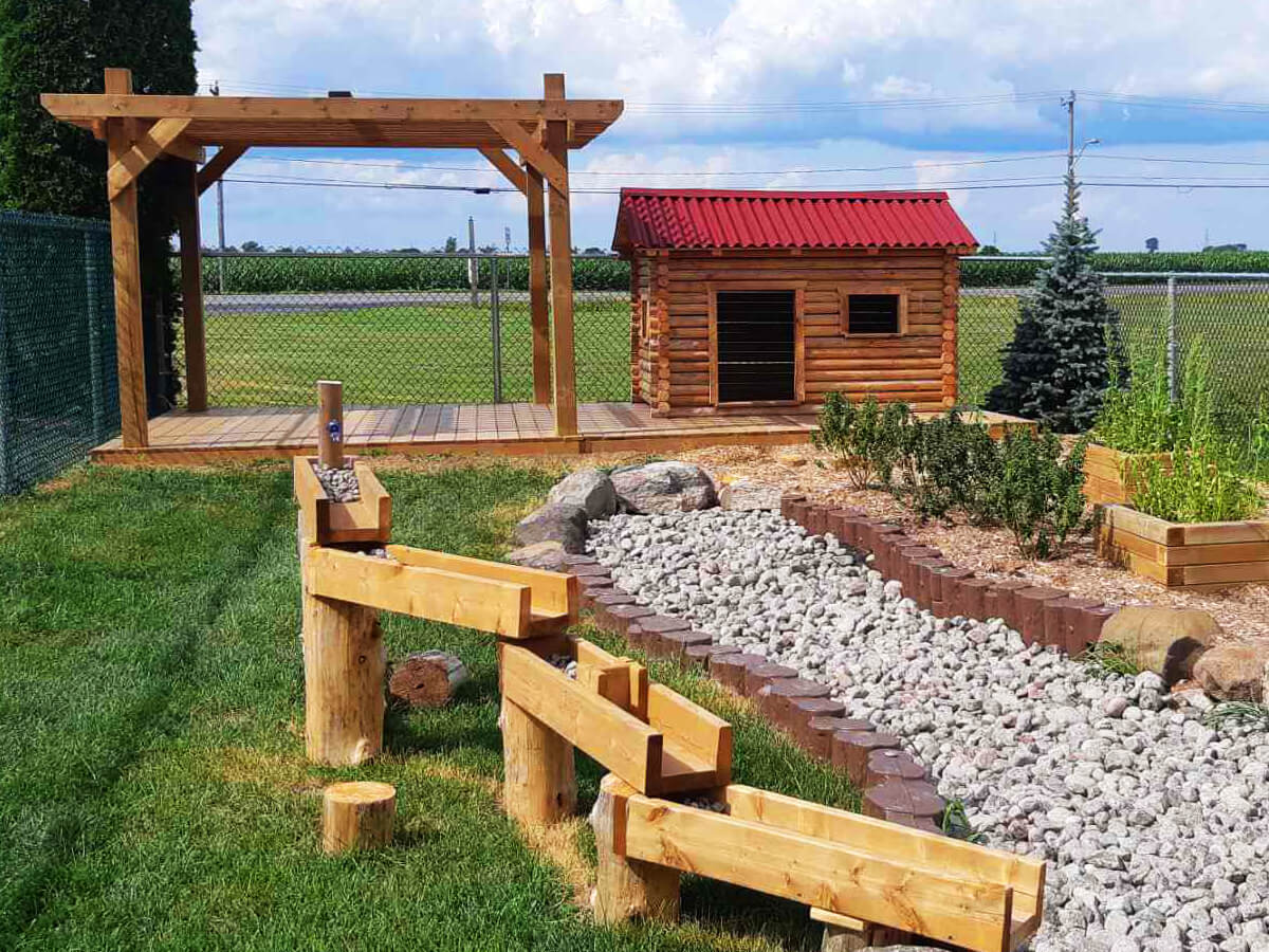 Zone Nature - Manik Éco-Loisir - Aménagement d'aires de jeu pour CPE, garderies, parcs et écoles